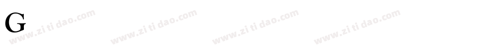 GoudyOldStyTEE Bold字体转换